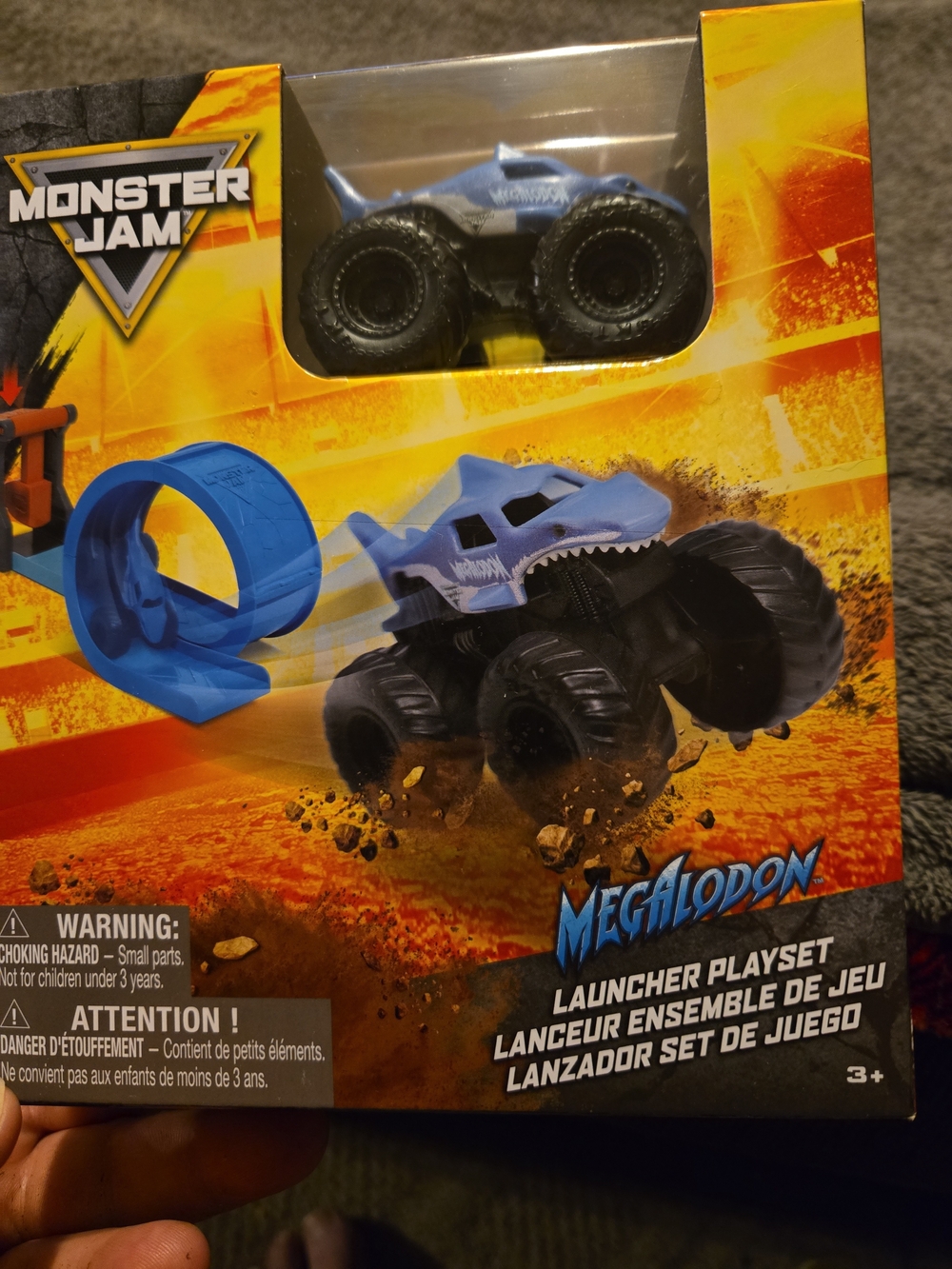 Megalodon Launcher Playset - Blue #457